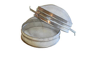 Фільтр для меду Д-150 мм із білої харчової жерсті опуклий