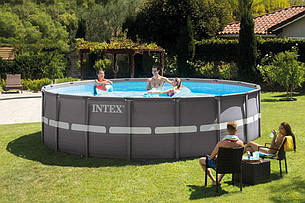 Intex 26324 - каркасний басейн Ultra Frame 488x122 см, фото 3