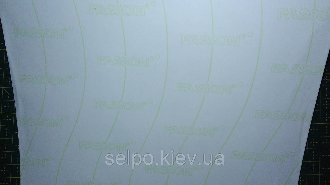 Флізелін самоклейний, флізелін для машинної вишивки ширина 20,5 см аналог FILMOPLAST самоклейний флізелін, фото 1