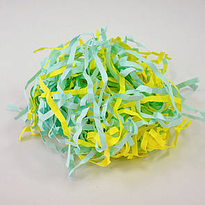 Паперовий наповнювач, жовто-блакитний