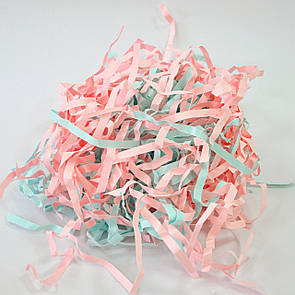 Паперовий наповнювач, рожево-блакитний