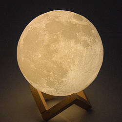Сенсорний місяць RV6 3D 15 см (Біла)