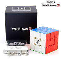 Кубик Рубика 3x3 The Valk 3 Power M (магнитный), скоростной, цветной пластик