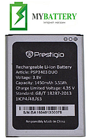 Оригинальный аккумулятор АКБ батарея Prestigio MultiPhone 3403 Wize L3 / 3413/ PSP3403 1450 mAh 3.8 V