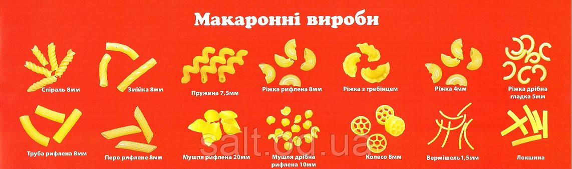 Макарони ТМ ЯРКА, у мішку по 20 кг.