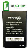 Оригинальный аккумулятор АКБ батарея Prestigio MultiPhone 3404 Duo / PAP3404 1450 mAh 3.8 V