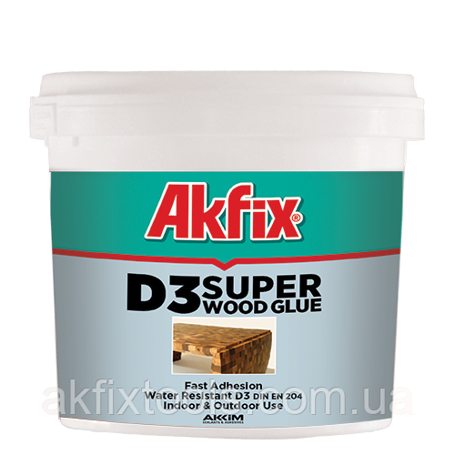 Клей ПВА Akfix PVA D3 1 кг