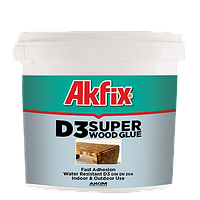 Клей ПВА Akfix PVA D3 1 кг