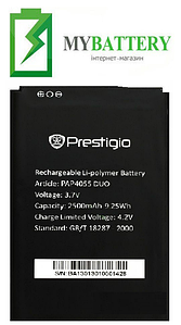 Оригінальний акумулятор АКБ батарея Prestigio MultiPhone 4055 Duo/PAP4055 2500 mAh 3.7 V