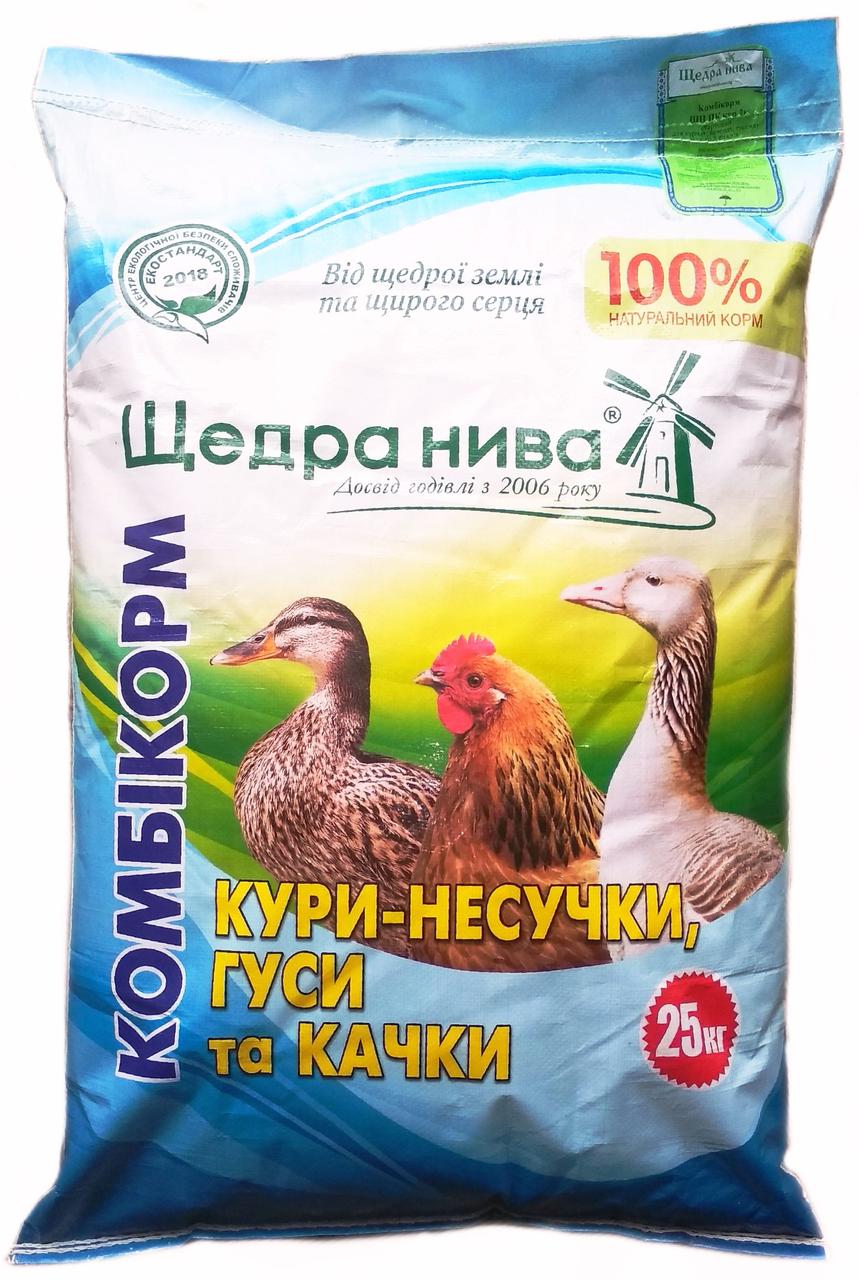 Комбікорм ЦН ПК до 1-1г для кур-несушок від 21 до 45 тижнів (1-тя фаза продуктивності)