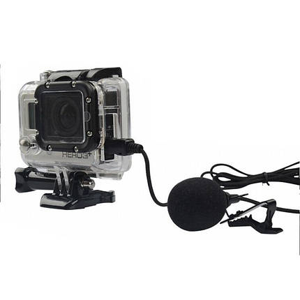 Петличний мікрофон Alitek RX-112 Mini USB з тканинним шнуром, фото 1
