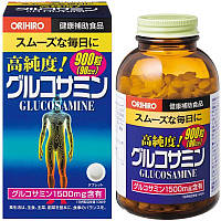 ORIHIRO Глюкозамин высокой чистоты (1500 мг) + хондроитин (Glucosamine) 900 табл. 90 дней ЯПОНИЯ JAPAN