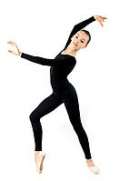 Лосины для девочки Dance&Sport N 003 S\110-116 черные, хлопок