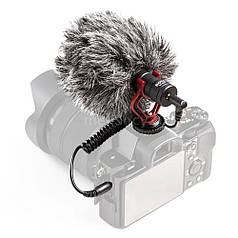 Зовнішній мікрофон для фото та відеокамер Boya BY-MM1