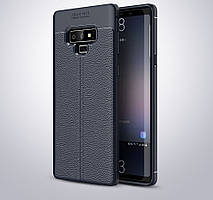 Чохол для Samsung Galaxy Note 9 / N960 6.4" силікон Original Auto Focus Soft Touch темно-синій