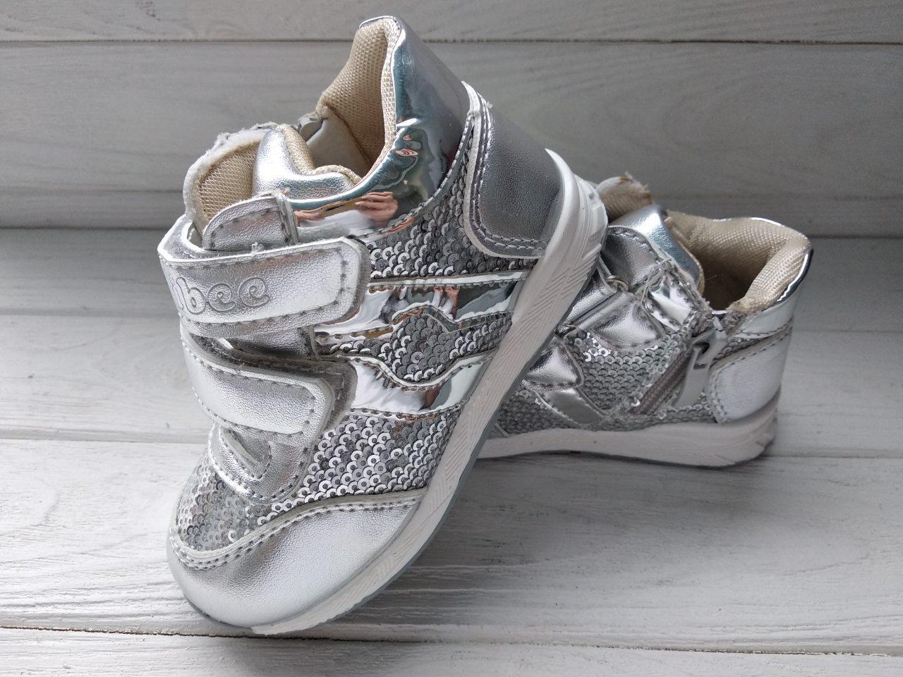 Черевики дитячі Clibee F737 silver 22р, 24р, фото 1