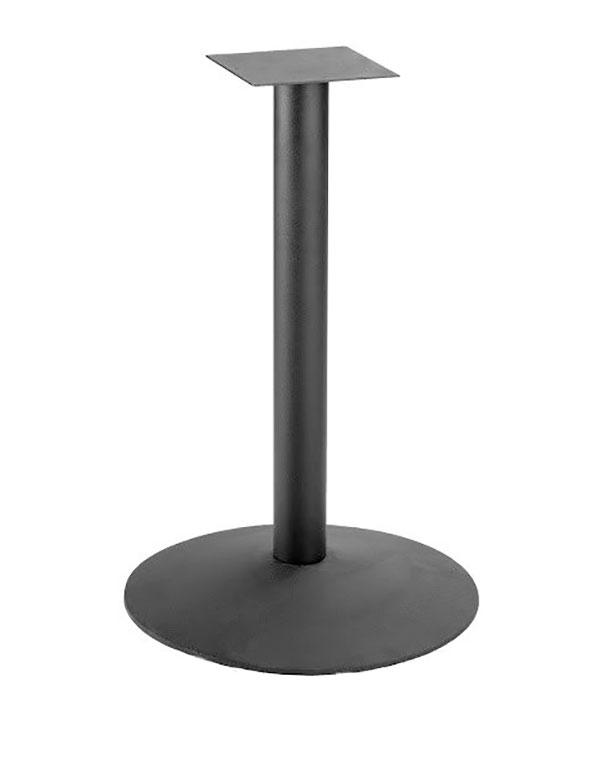База опора стола Савоя чугунная 430 мм, высота 1100 мм, цвет черный, для бара, кафе, ресторана - фото 1 - id-p883606465