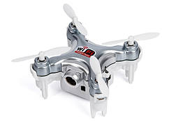 Квадрокоптер нано р/к Cheerson CX-10WD-TX з камерою Wi-Fi (сірий)  (HM)