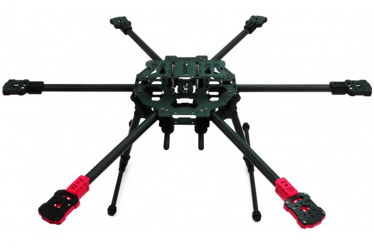Рама гексакоптера Tarot FY690S карбонова складана (TL68C01), фото 1