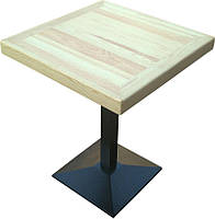 Основа опори стола Ніцця чавунна 430х430 мм, висота 725 мм, колір чорний, для бару, кафе, ресторану, фото 3