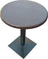 Основа опори стола Ніцця чавунна 430х430 мм, висота 725 мм, колір чорний, для бару, кафе, ресторану, фото 5