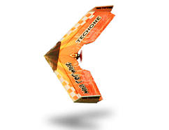 Літаюче крило TechOne Mini Popwing 600мм EPP ARF (червоний)