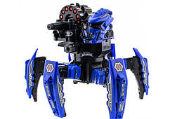 Робот-павук радіокерований Keye Space Warrior з ракетами і лазером (синій)