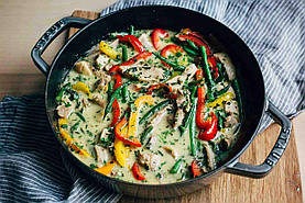 ЗЕЛЕНИЙ КАРРІ З КУРЯТИНОЮ #KaengKhiaoWan