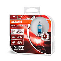 Галогенная лампа OSRAM H7 Night Breaker LASER NG +150% 55W 12V PX26d Duo box 64210NL-HCB