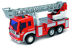 Машинка інерційна 1:16 Wenyi Пожежна зі звуком і світлом