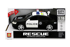 Машинка інерційна 1:16 Wenyi Поліція зі звуком і світлом
