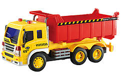 Машинка інерційна 1:16 Wenyi Самоскид зі звуком та світлом