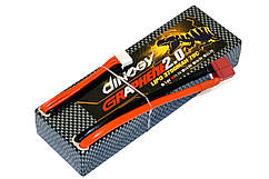 Акумулятор для радіокерованої машинки Dinogy G2.0 Li-Pol 3700 мАг 11.1 В Hardcase 138x25x46 мм T-Plug 70C