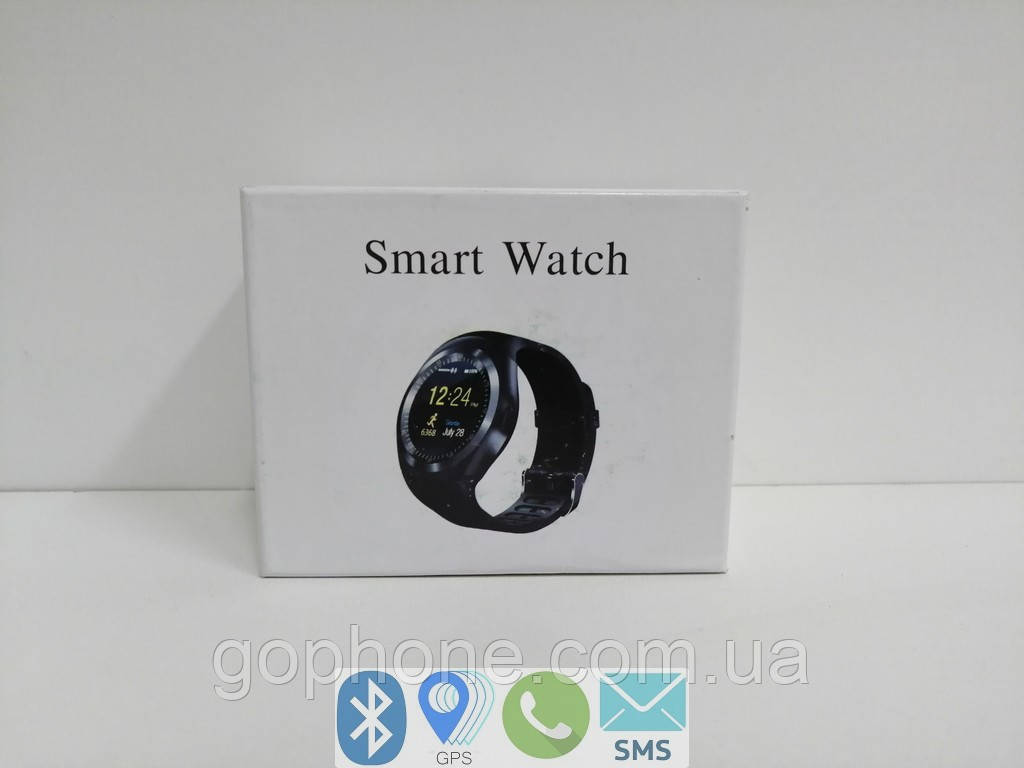 Смарт годинник Smart Watch Smart Y1 Bluetooth v 3.0/280 маг/метал
