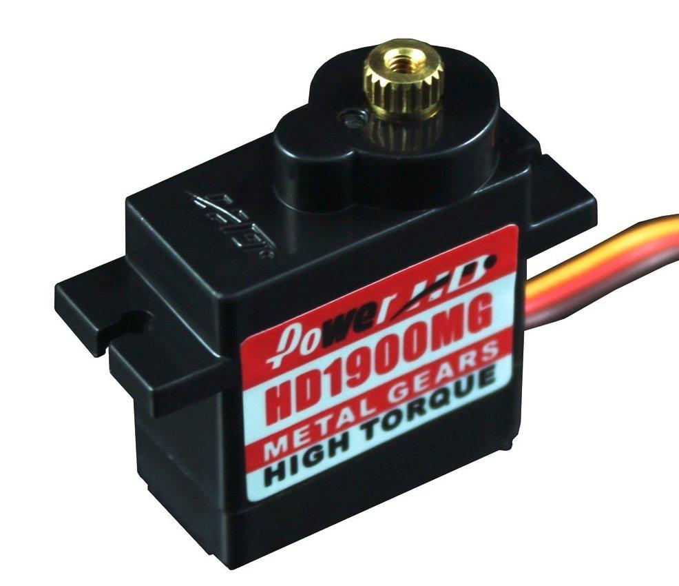 Сервопривод Power HD 1900MG аналоговий для радіокерованих моделей з металевими шестернями 1.2кг