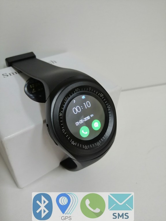 Годинник смарт Smart Smart Watch Y1 Bluetooth v 3.0/280 маг/метал