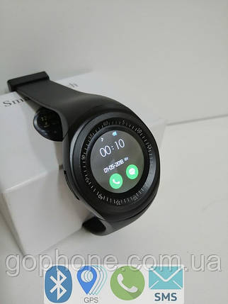 Годинник смарт Smart Smart Watch Y1 Bluetooth v 3.0/280 маг/метал, фото 2