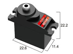 Сервопривод мікро 11г BATAN D213F 2.0кг/0.11сек метал цифровий