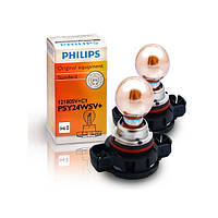 Лампа накаливания PHILIPS PSY24W SV 12V 24W PG20/4 12180SV+