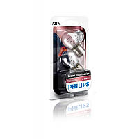 Лампа накаливания PHILIPS P21W 12V 21W BA15S VISIONPLUS (Blister - 2 pc.) 12498VPB2