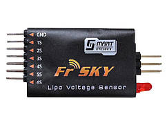 Датчик напруги FLVSS 2S-6S Smart для телеметрії FrSky S.Port