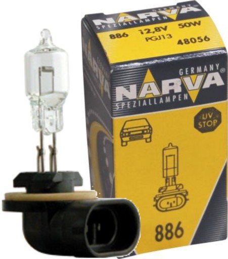 Автолампа галогенна Narva 12 V 50 W PGJ13 (886) 48056, фото 1