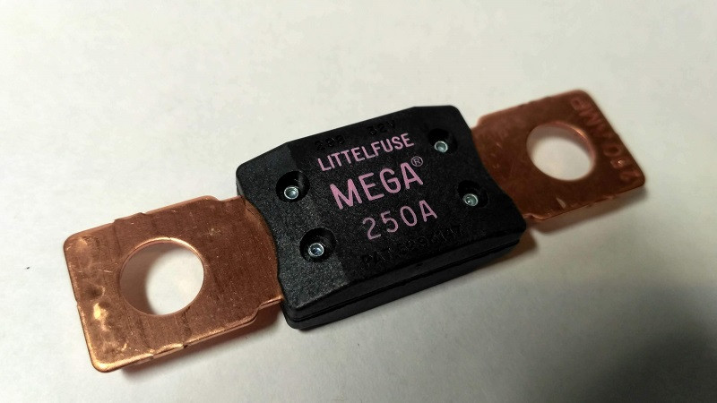 Запобіжник FG MEGA 250А Littelfuse FG250, фото 1