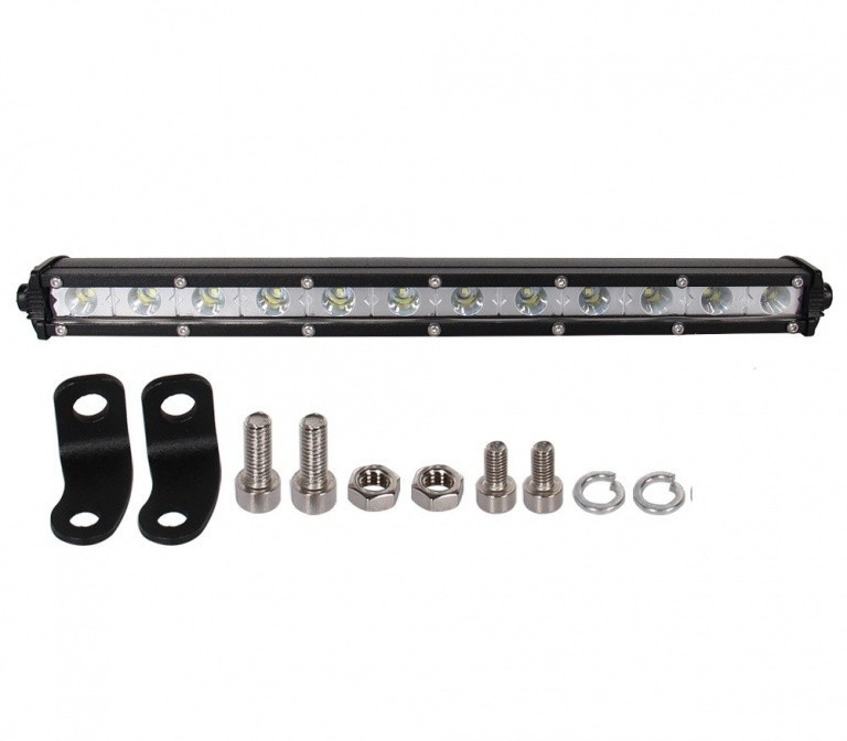 Світлодіодна LED-балка 36W комбінованого світла 9-30 V 340*15 *45 12*3LED GT3520D-36W, фото 1