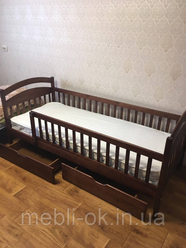 Подростковая детская кровать Карина 80*190 см, со съемными бортами и ...