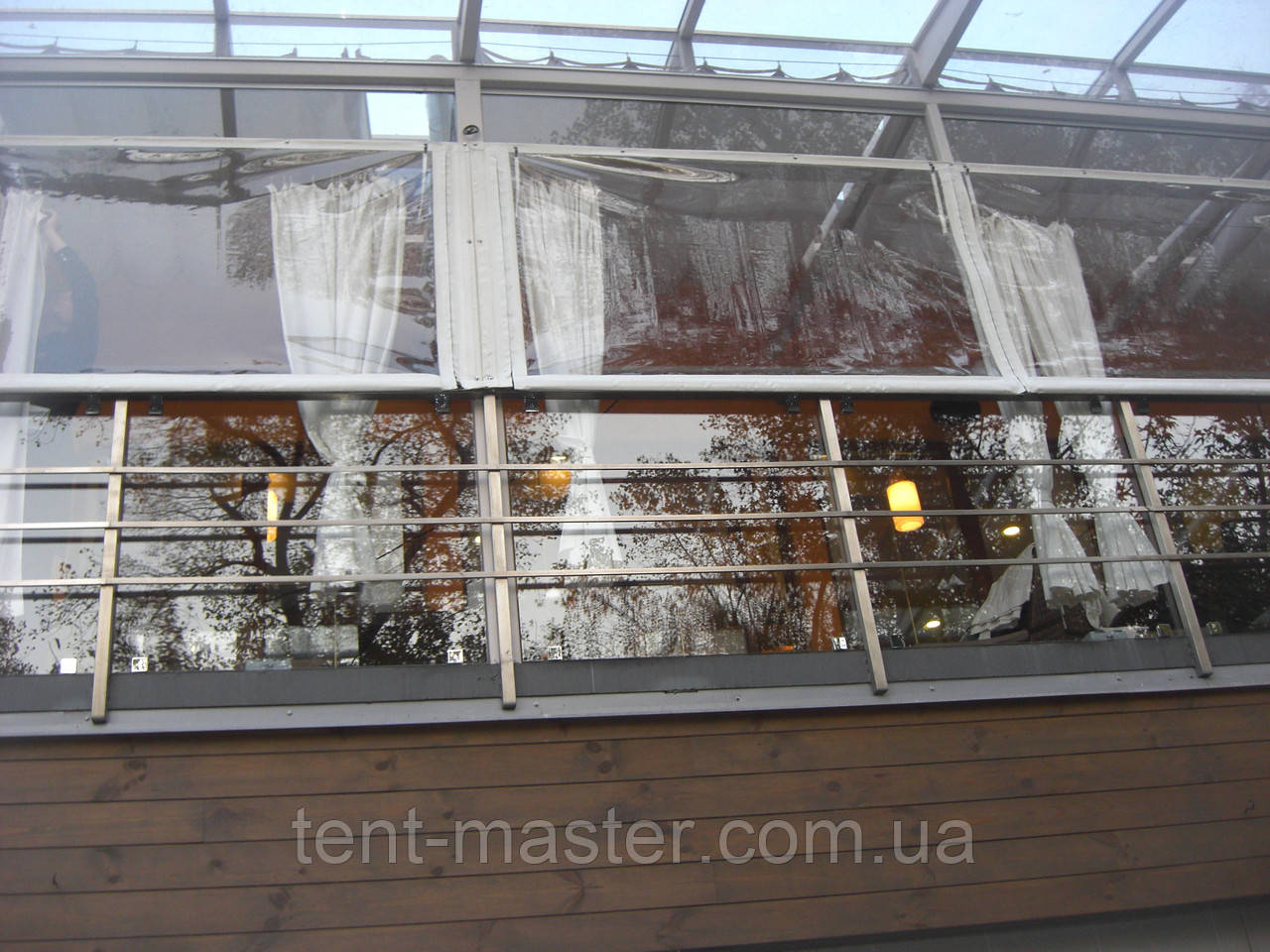 М'які ПВХ вікна для кафе та ресторанів