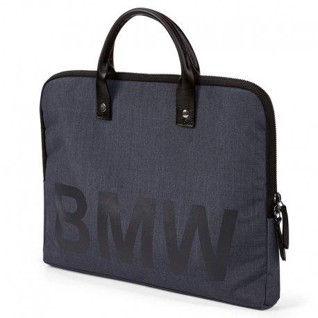 Оригінальна сумка для ноутбука BMW Modern Laptop Bag, Blue / Black, артикул 80222454686