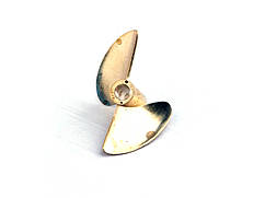 Гребной винт 36мм x 15" медь 2-лопастной на вал 4мм правый для TFL Genesis 1122B  (HM)