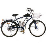 Дорожній велосипед із мотором — мотовелосипед, фото 10