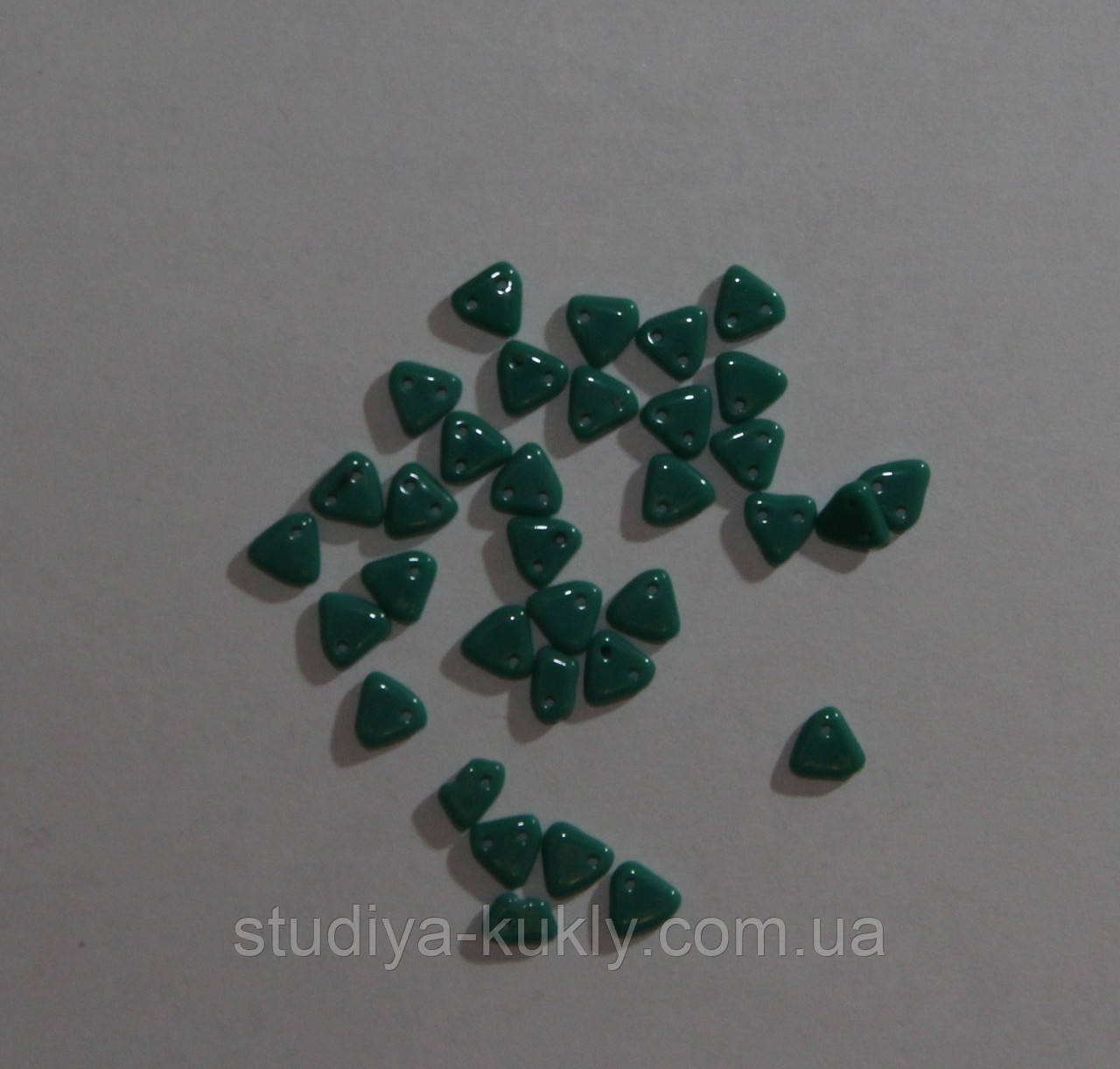 Гудзик для ляльок мікро, скло, 5-6 мм, № 6ст, фото 1